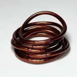 Bracelet bouddhiste mantra dark brown