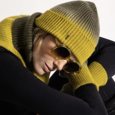 Bonnet Kaki deep dye