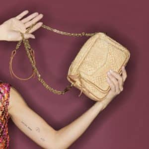 Sac Charly  Tissu raphia