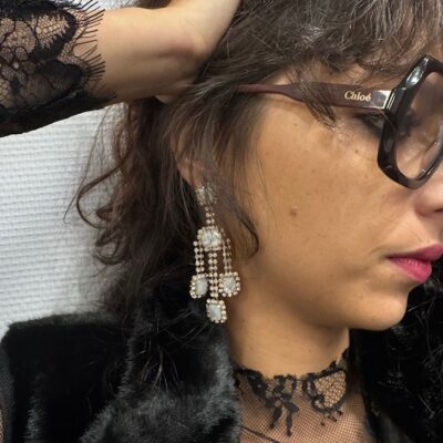 Boucles d'oreilles Léonor dorées