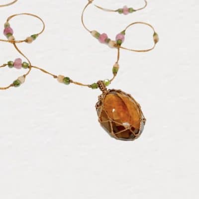 Tibétain Court Quartz miel – Image 3