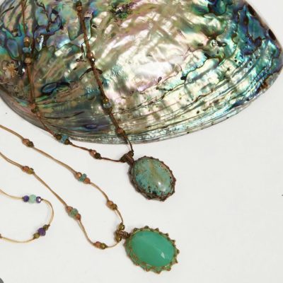 Tibétain Court Chrysoprase