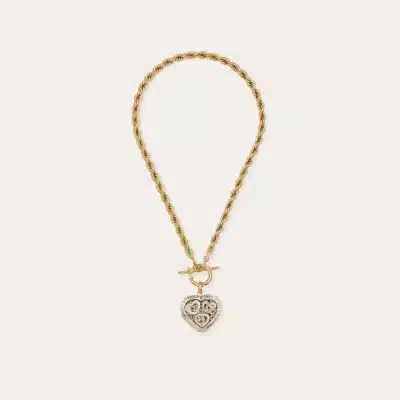 Collier Coracao Liane bicolore – Image 2