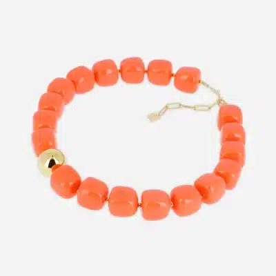 Collier Laïos Orange