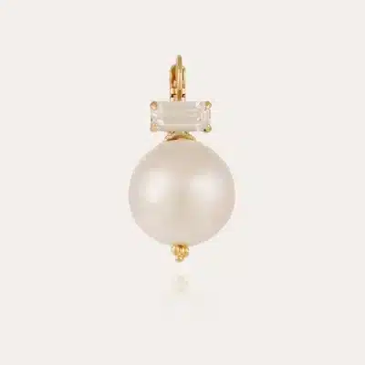 Boucles d'oreilles Decalcia dorées – Image 2