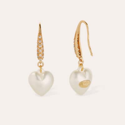 Boucles d'oreilles Yao Love dorées – Image 2