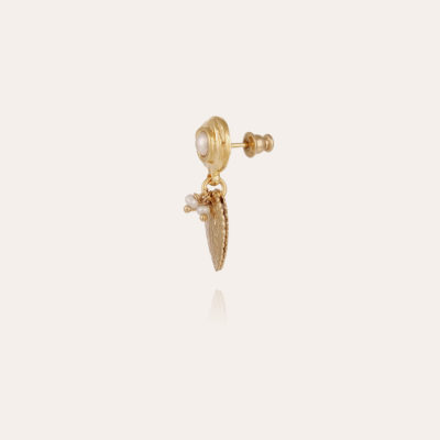 Boucles d'oreilles Mélodie dorées – Image 2