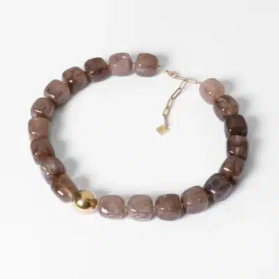 Collier Oedipe Marron