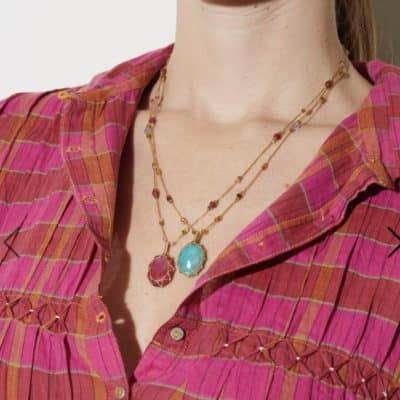 Tibétain Court Amazonite – Image 3