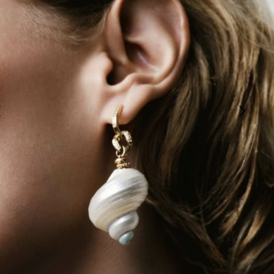 Boucles d'oreilles Hina dorées