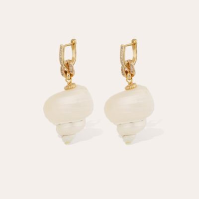 Boucles d'oreilles Hina dorées