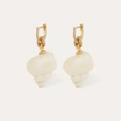 Boucles d'oreilles Hina dorées
