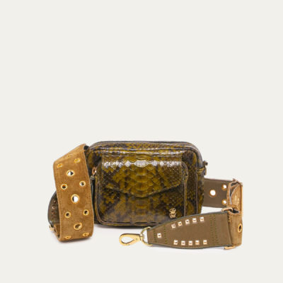 Sac Baby Charly  Python kaki