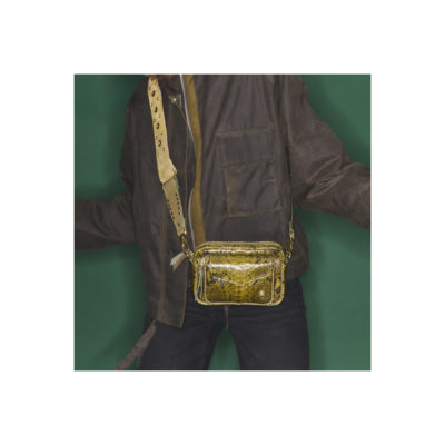 Sac Baby Charly  Python kaki – Image 2