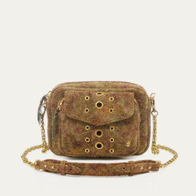 Sac Charly  Veau Velours Papyrus