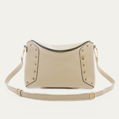 Sac Gaia  Cuir Nappa Gypse
