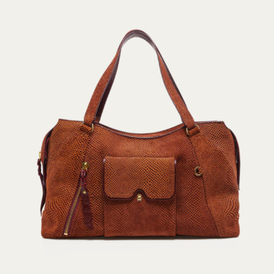 Sac Juno  Veau Velours Sekhmet