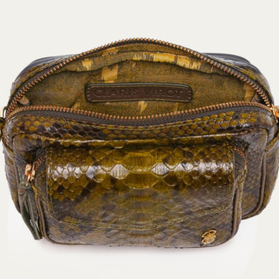 Sac Baby Charly  Python kaki – Image 3