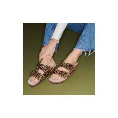 Sandales Odette  Cuir Imprimé Tigre tora – Image 2