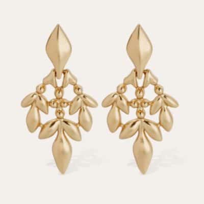 Boucles d'oreilles Olea grand modèles dorés
