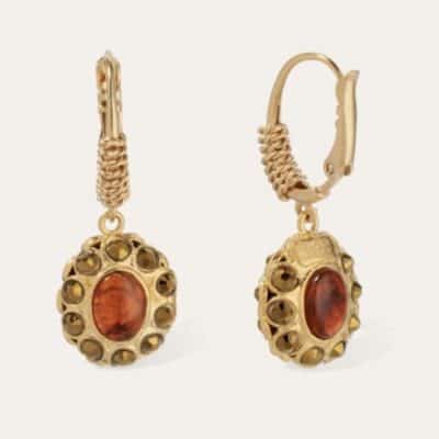 Boucles d'oreilles Tao Splash dorées – Image 2