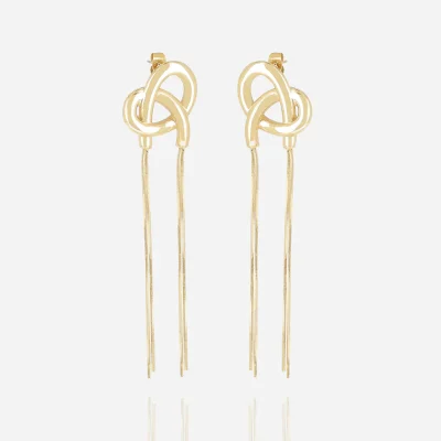 Boucles d'oreilles Bretzel