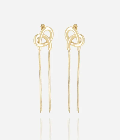 Boucles d'oreilles Bretzel