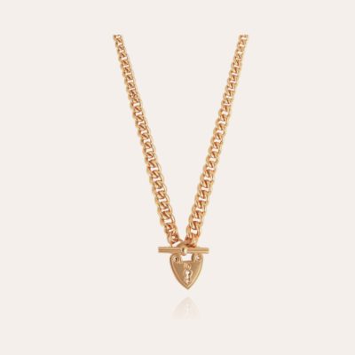 Collier Locked doré – Image 3