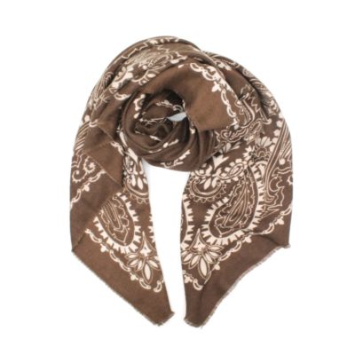 Echarpe Bandana chocolat