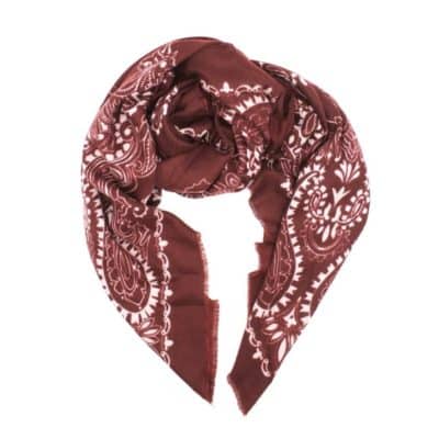 Echarpe Bandana bordeaux