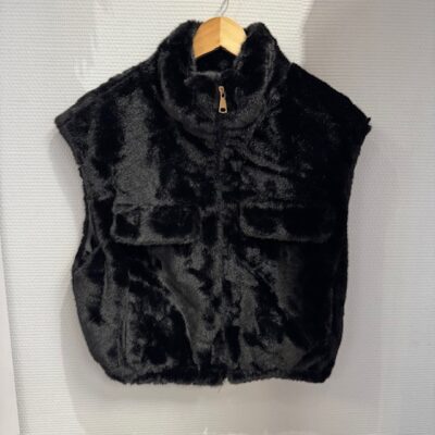 Gilet court noir