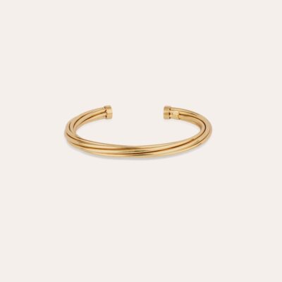 Bracelet Atik jonc doré
