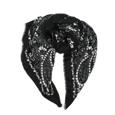 Echarpe Bandana noir