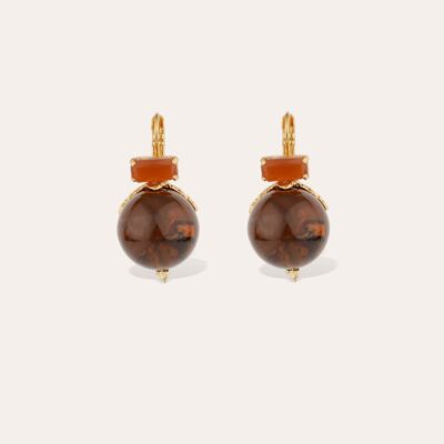 Boucles d'oreilles Décalcia dorées