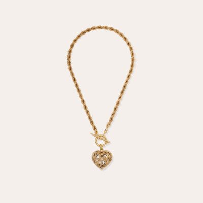 Collier Coracao Liane bicolore