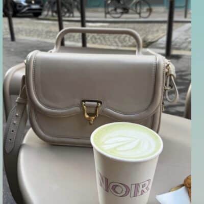 Sac Manon  Cuir Nappa Gypse