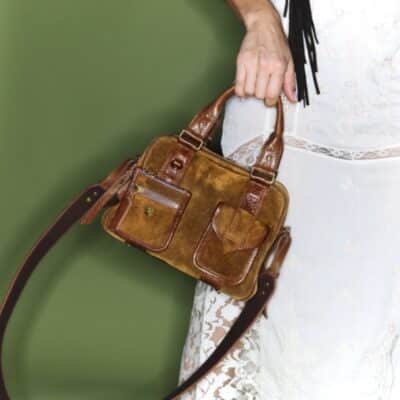 Sac Richie  Cuir Tabac