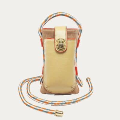 Etui Double Marcus Cuir Off White