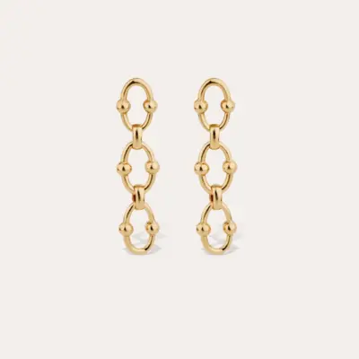 Boucles d'oreilles Rivage mini dorées