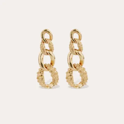 Boucles d'oreilles Almara dorées
