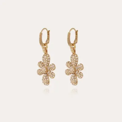 Boucles d'oreilles Tao Agapa dorées