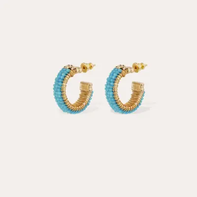Boucles d'oreilles Miloa dorées