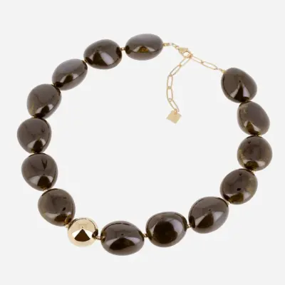 Collier Galet cuivre